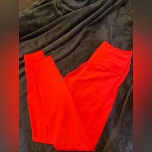 Nike orange leggings
